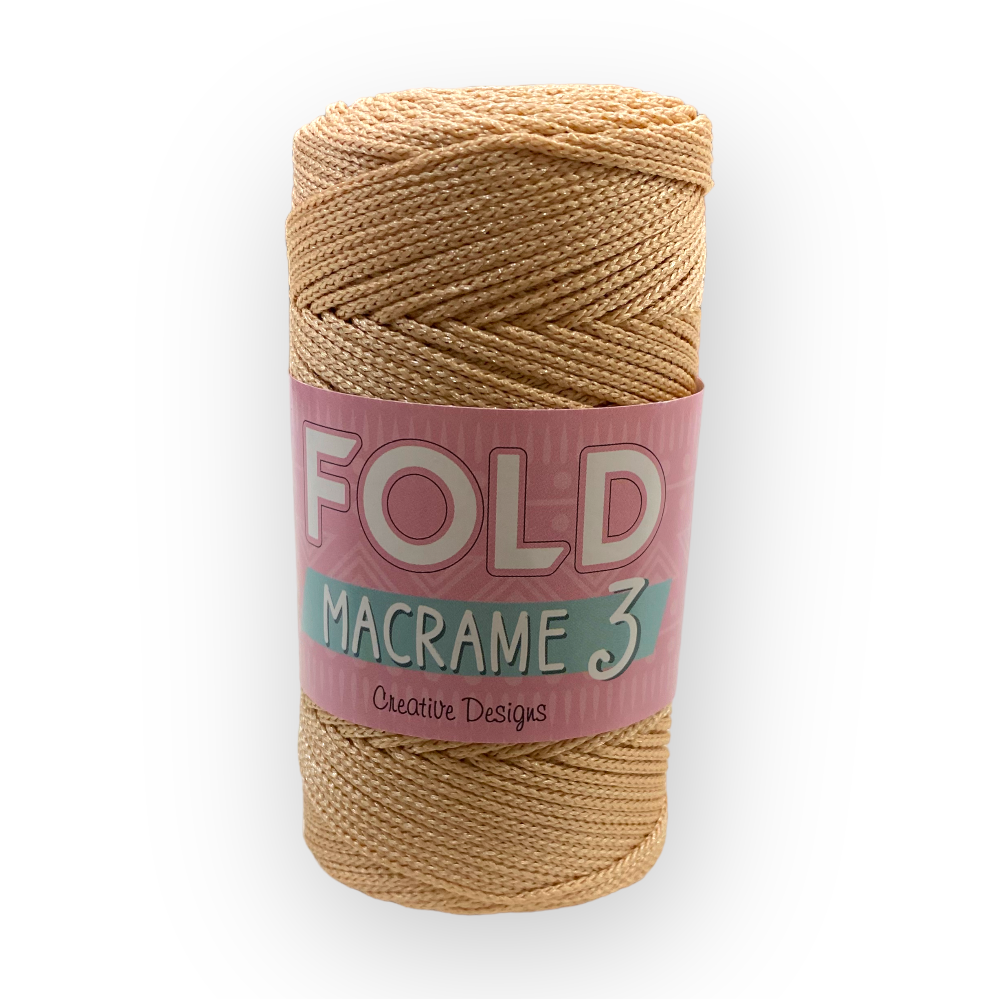 Fold Yarn, Polyester Makrome No:3 Sütlü Krem
