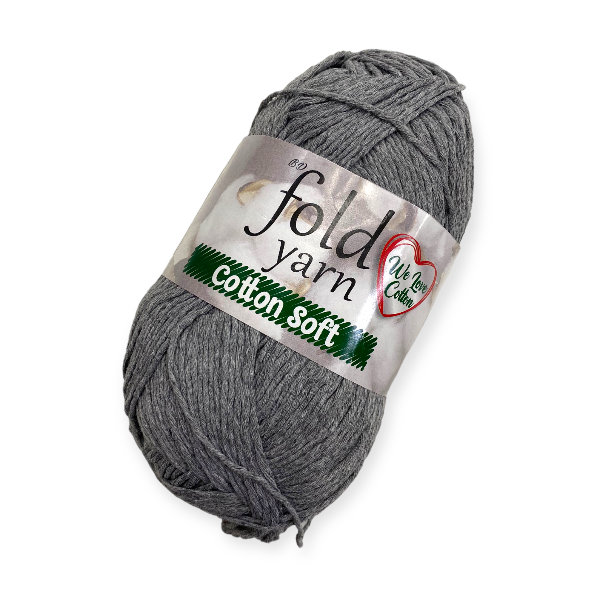 Fold Yarn Yetişkin, Bebe, Punch, Amigurumi İpi Füme