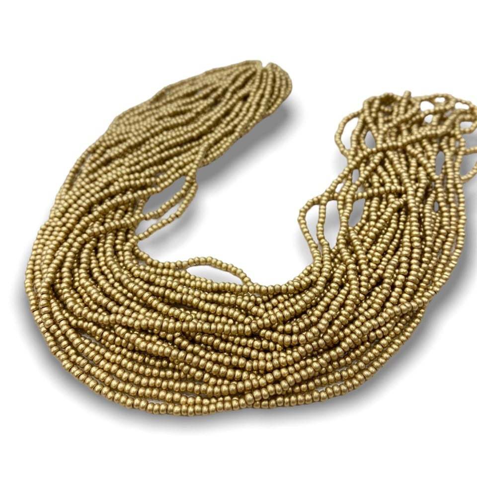 Gold  Kaplama Kum Boncuk