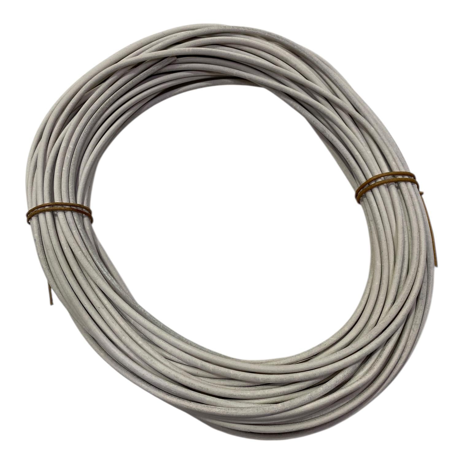 Hakiki (Gerçek) Deri 3 MM - Beyaz