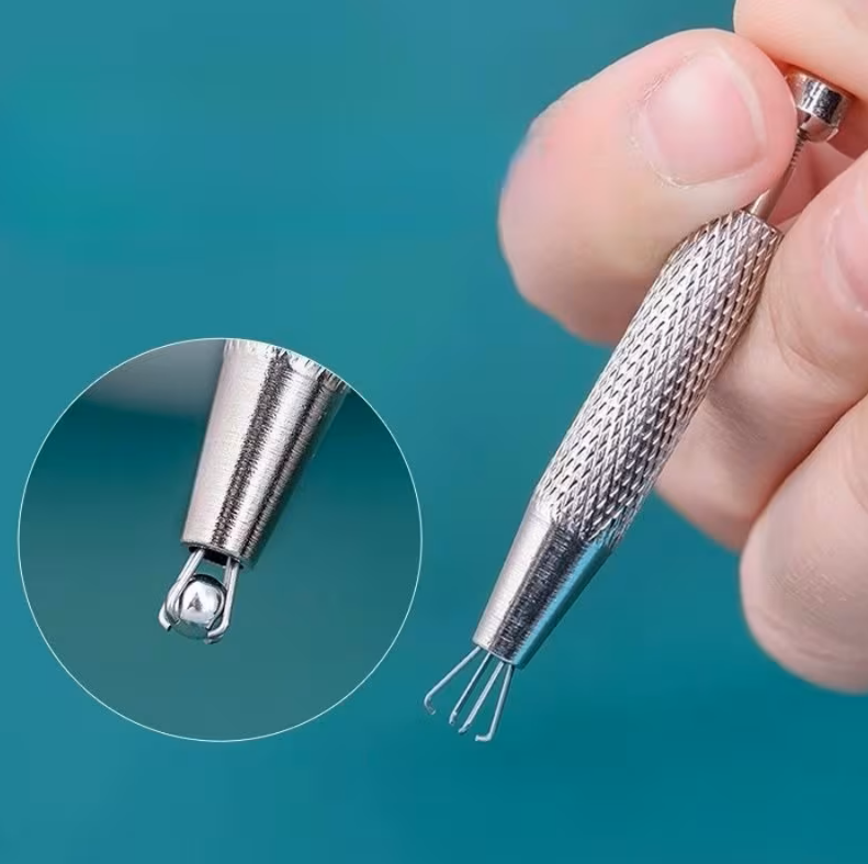 Hassas Çelik 4 Pençeli Cımbız Silver - 6 CM