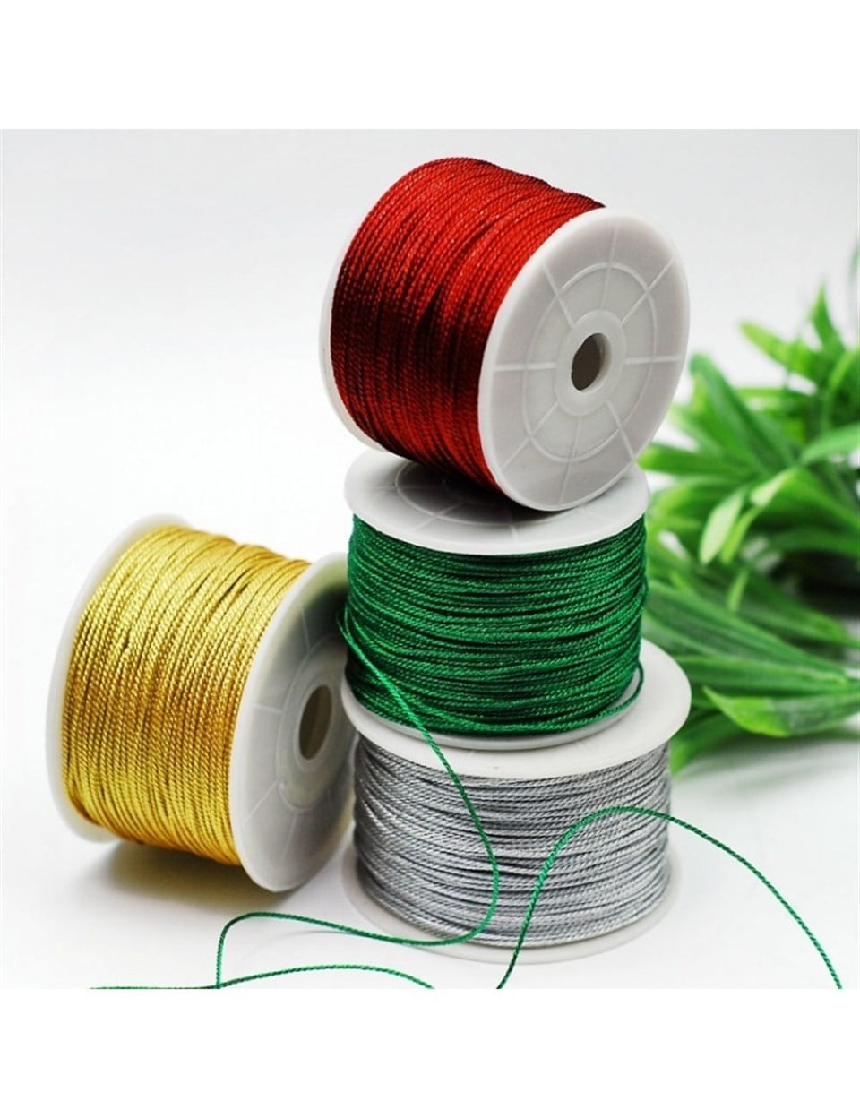 Hediyelik, İnce Simli ip / 10 METRE Paket