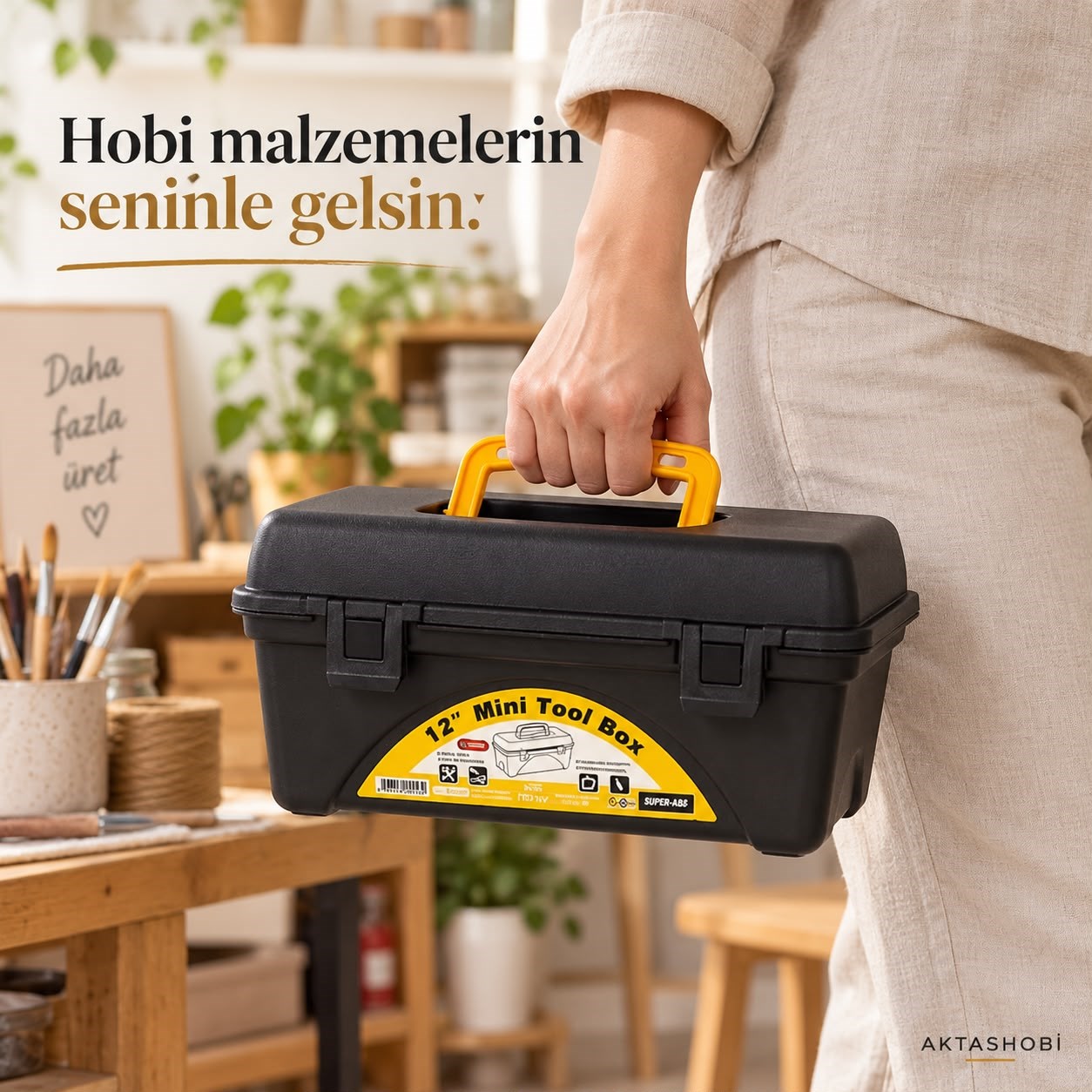 Hobi ve Takı Malzemesi Taşıma Çantası