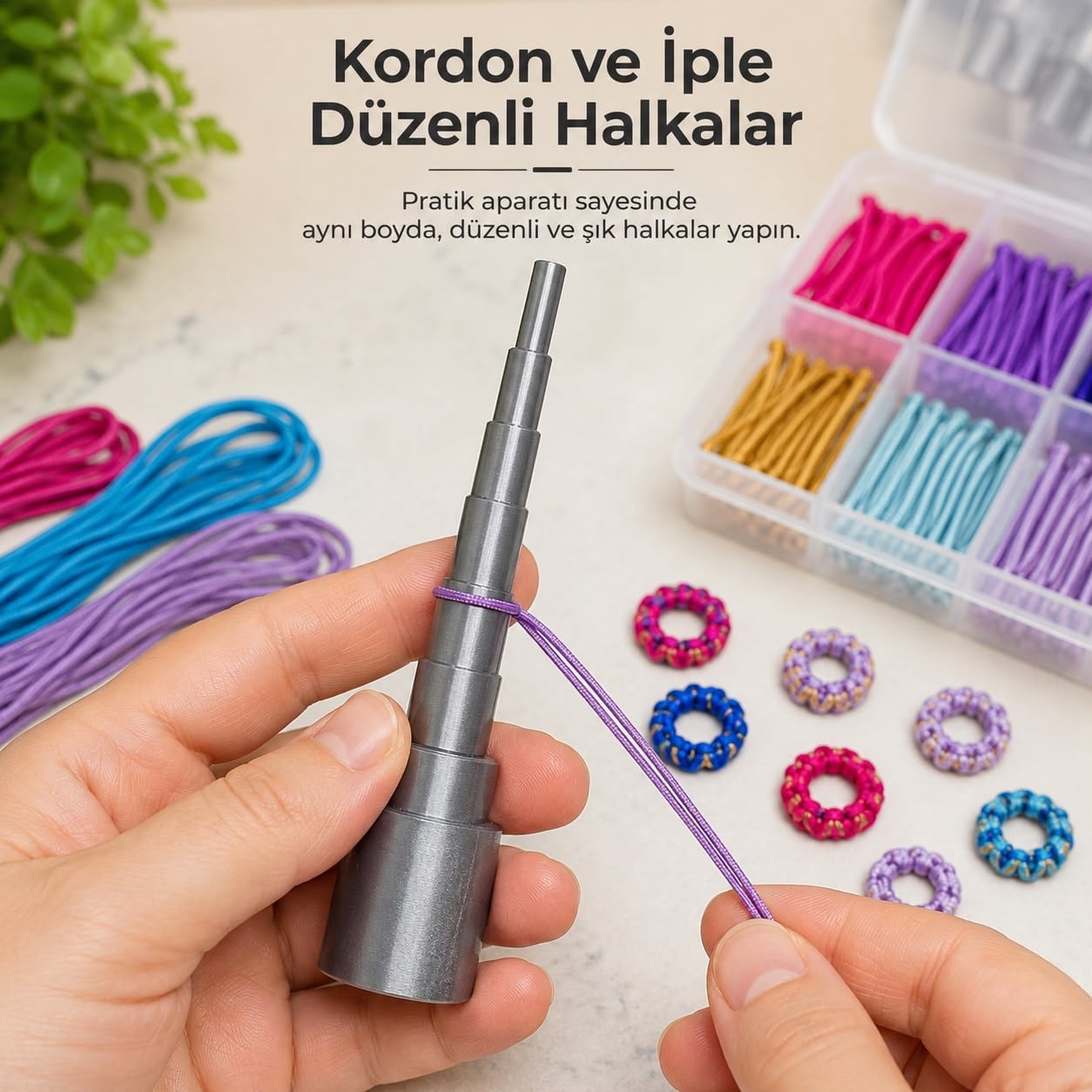 Kademeli Halka Şekillendirme Aparatı - Wire Looping Mandrel 
