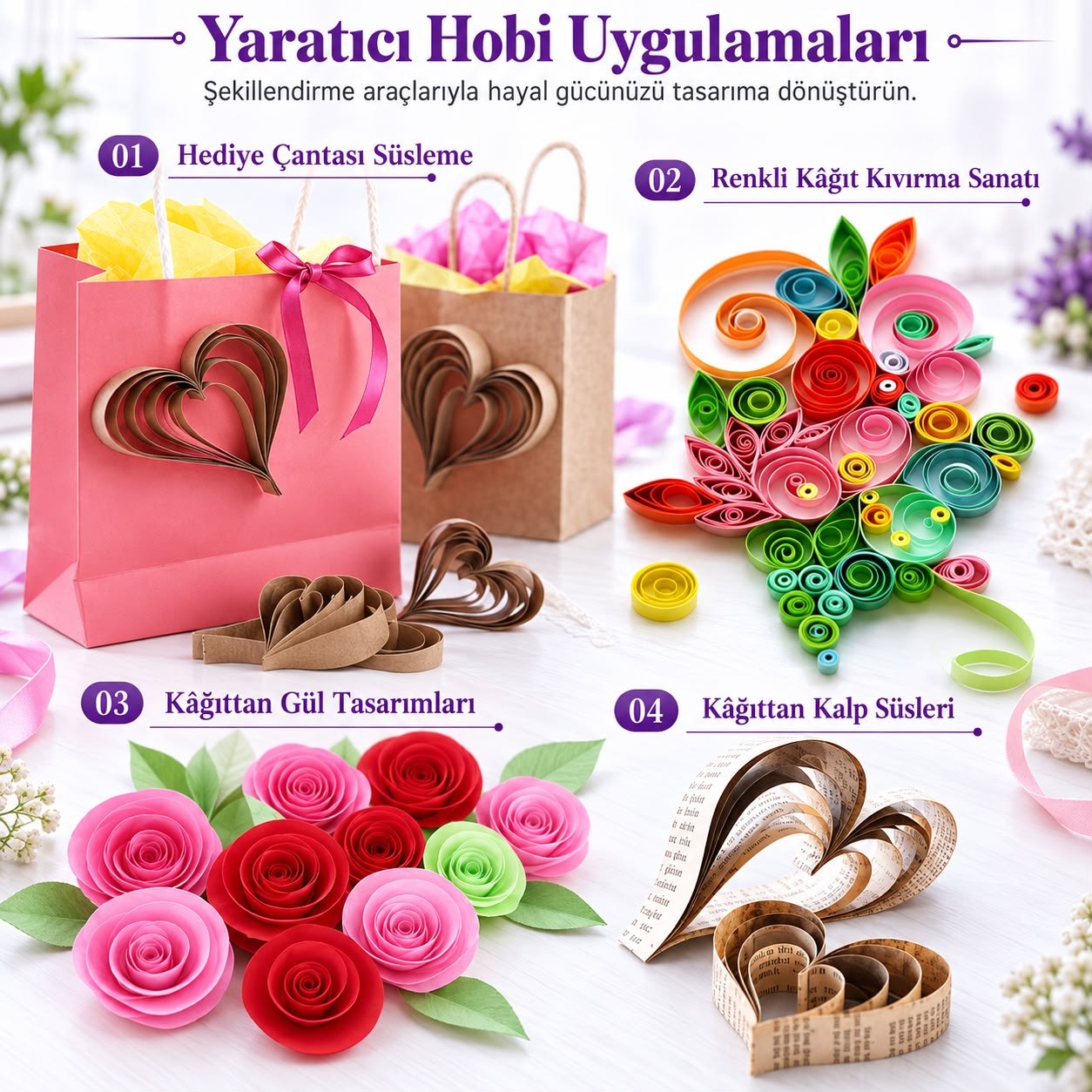 Kademeli Tel Sarma ve Şekillendirme Seti 5+1 Tasarımlarınıza Kendi Formunuzu Verin