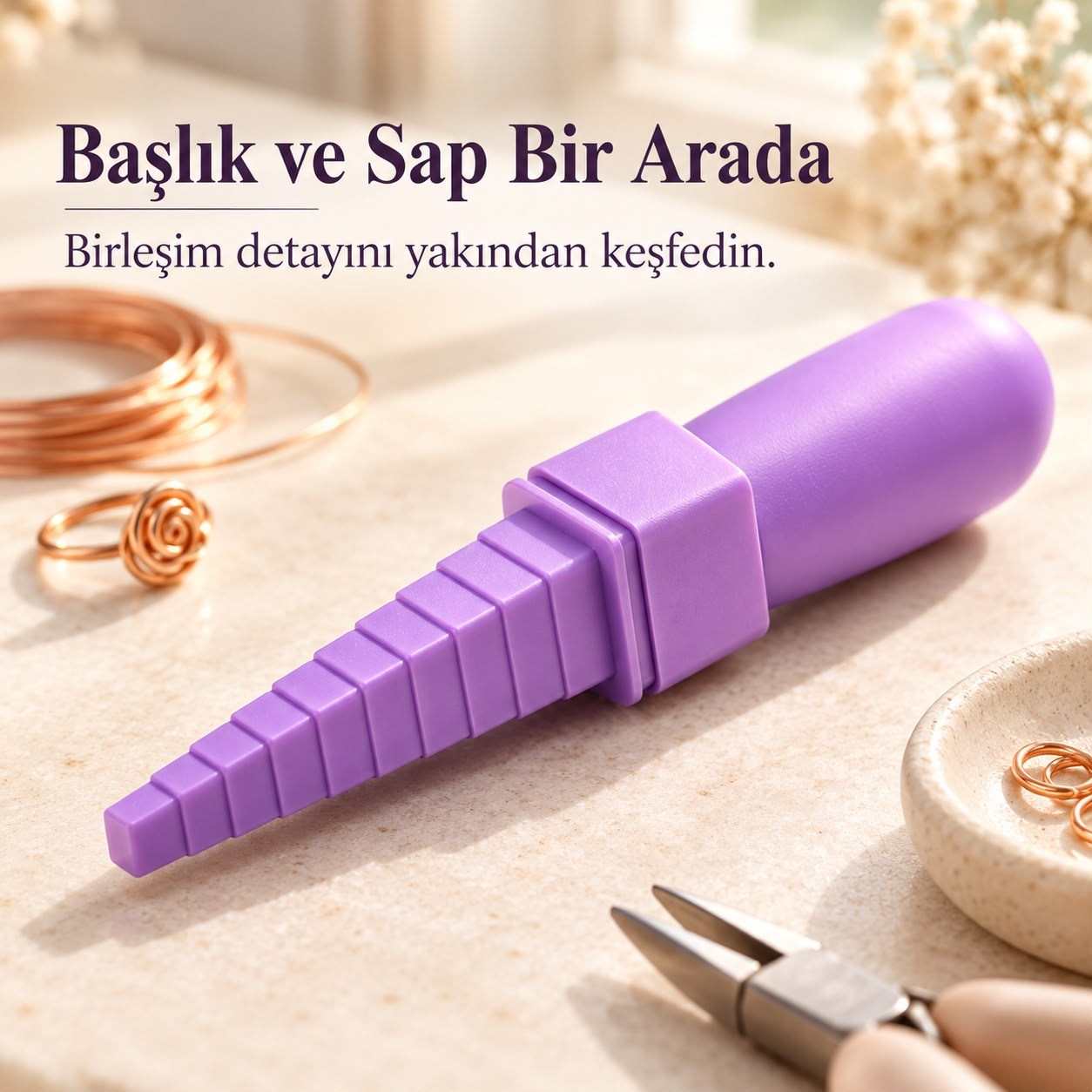 Kademeli Tel Sarma ve Şekillendirme Seti 5+1 Tasarımlarınıza Kendi Formunuzu Verin