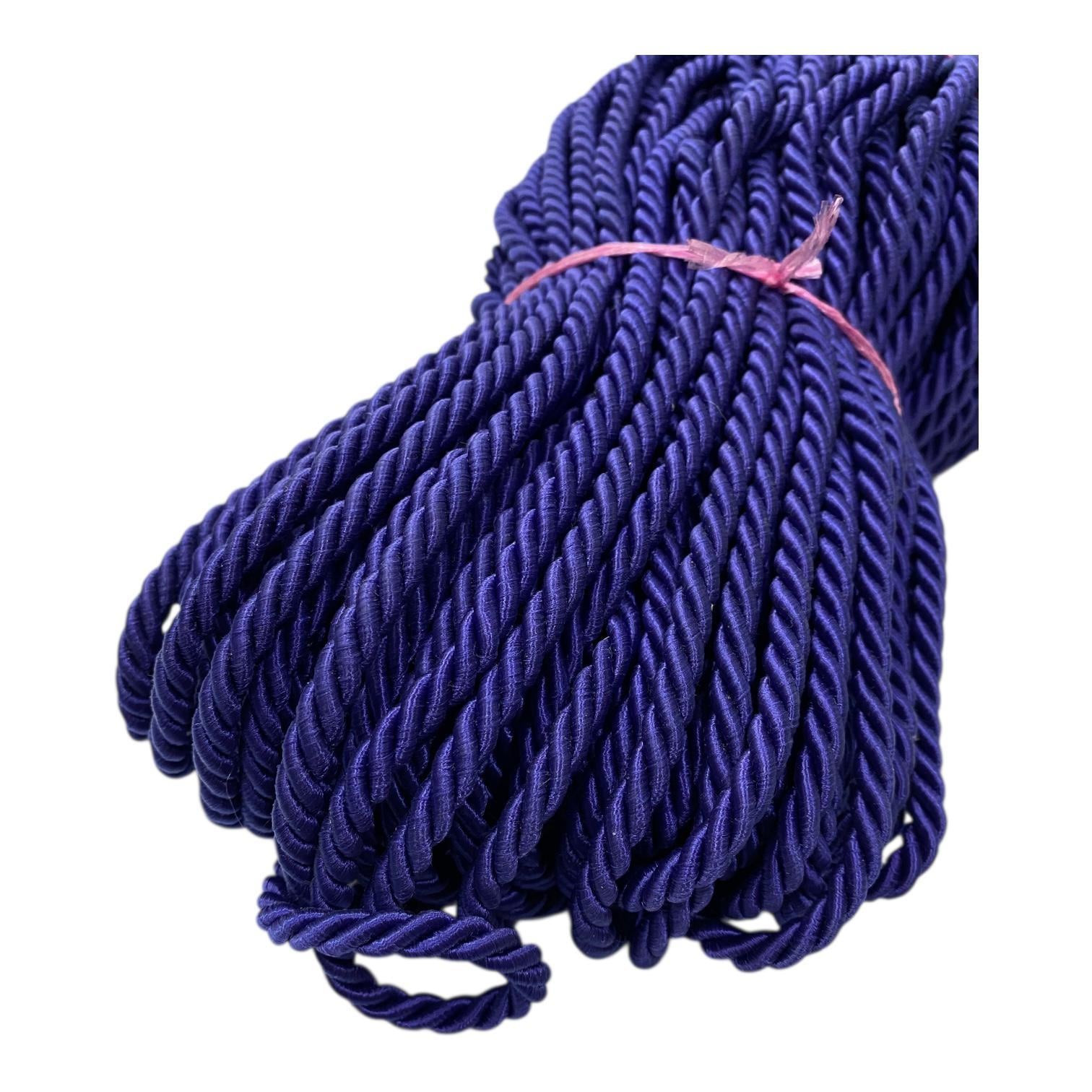 Kordon Halat İp 5 Metre Lacivert - 6 MM