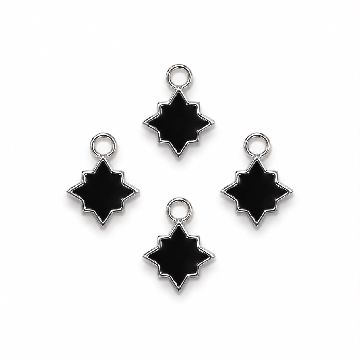 Kuzey Yıldızı Siyah Charm