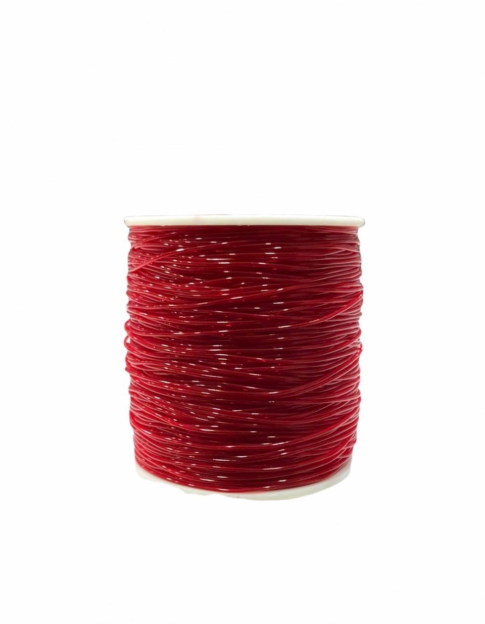 Lastikli Misina Kırmızı Renk 0.8 MM / 100MT