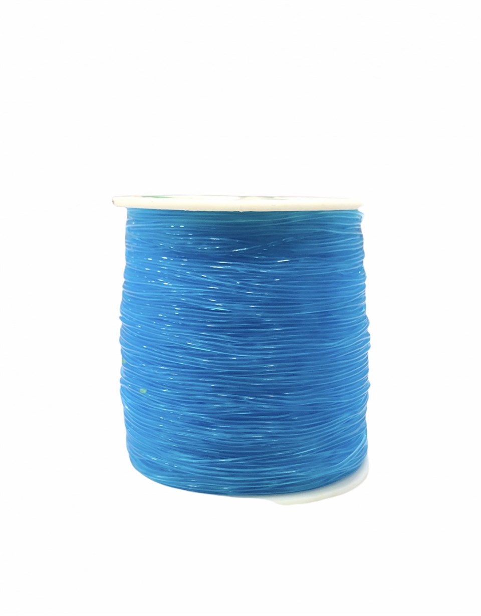 Lastikli Misina Mavi Renk 0.8 MM / 100MT