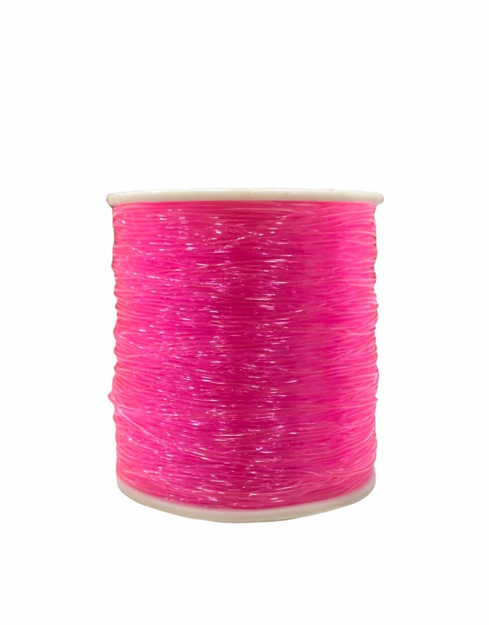 Lastikli Misina Pembe Renk 0.8 MM / 100MT