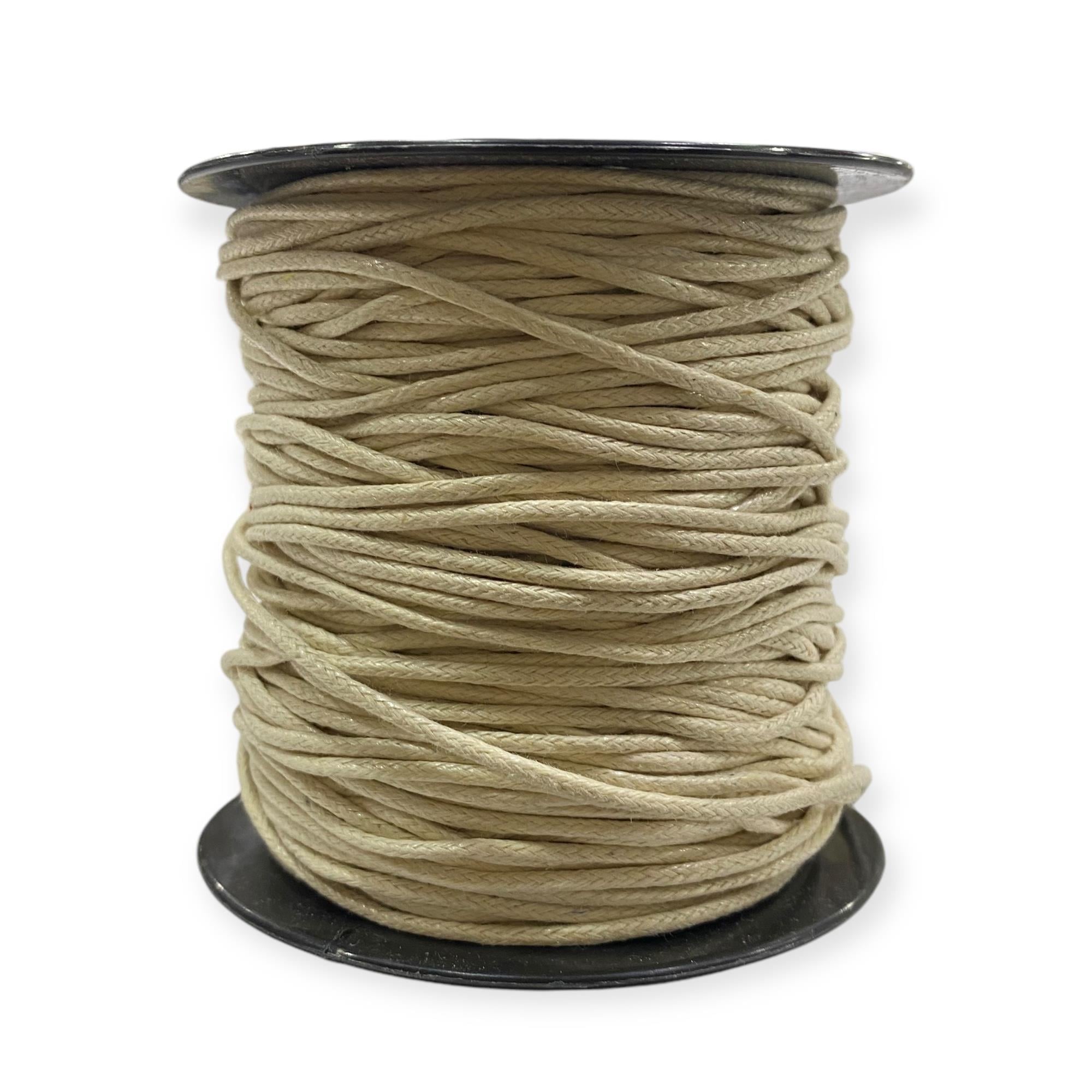 Makrome, Deri Görünümlü 1.5 MM Kore İp Krem