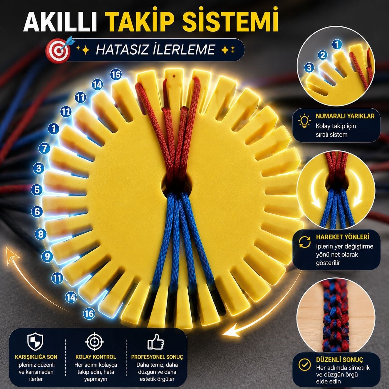 Makrome Örgü Rotası