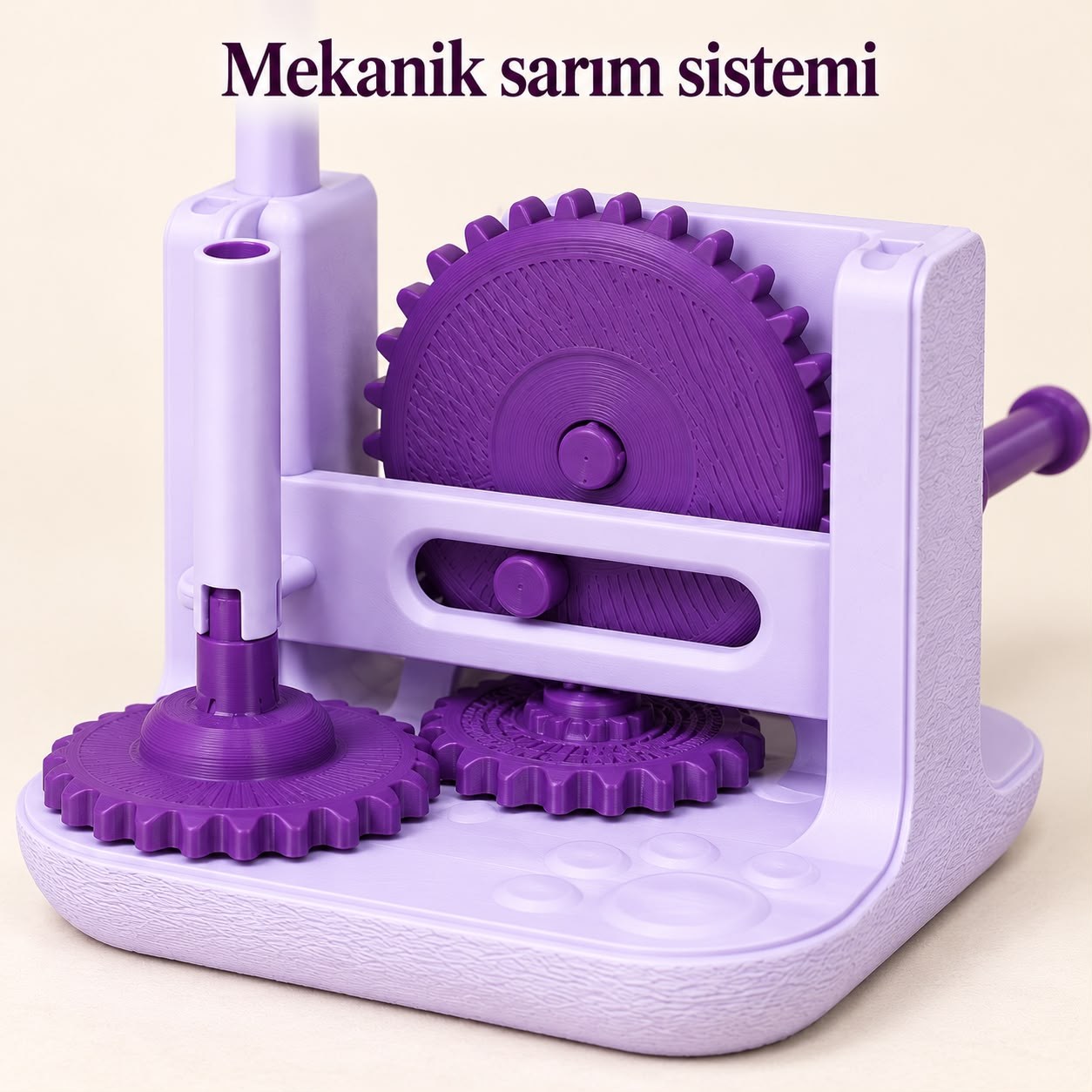 Manuel İplik ve Misina Sarma Makinesi +6 Bobin