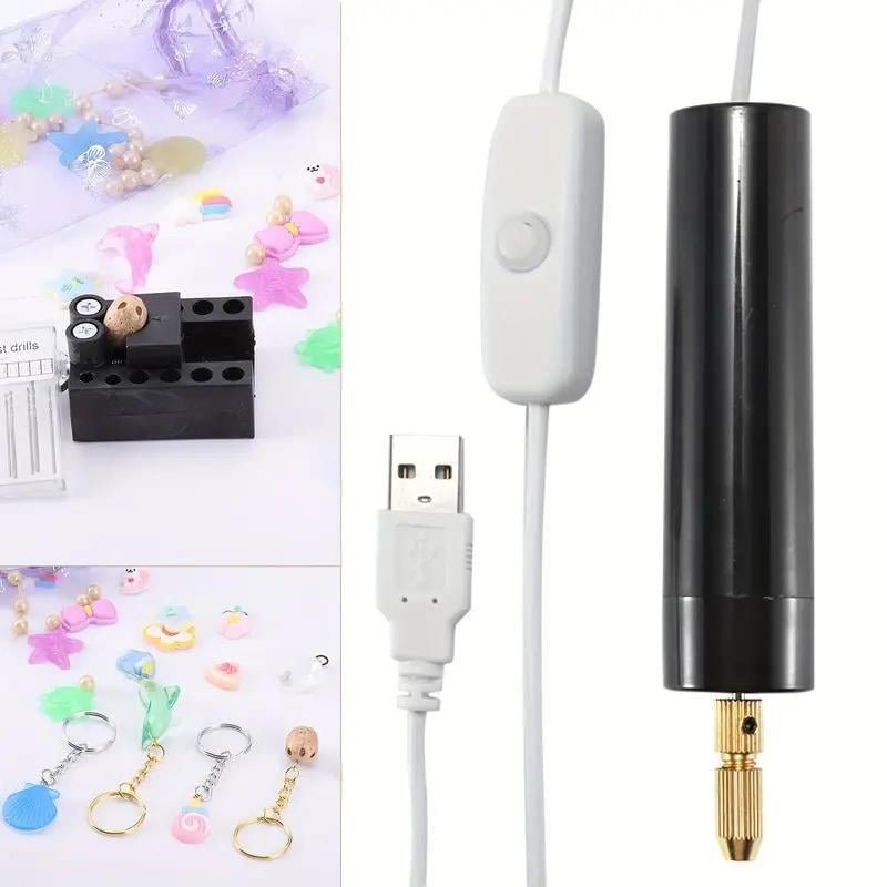 Mini Elektrikli El Tipi Matkap – USB Bağlantılı, Taşınabilir ve Pratik