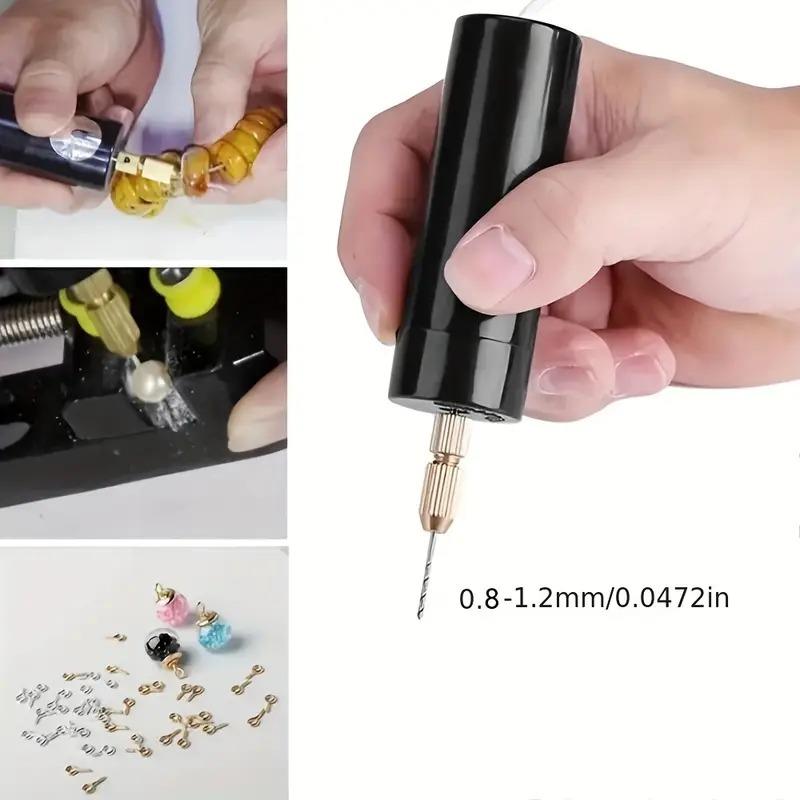 Mini Elektrikli El Tipi Matkap – USB Bağlantılı, Taşınabilir ve Pratik