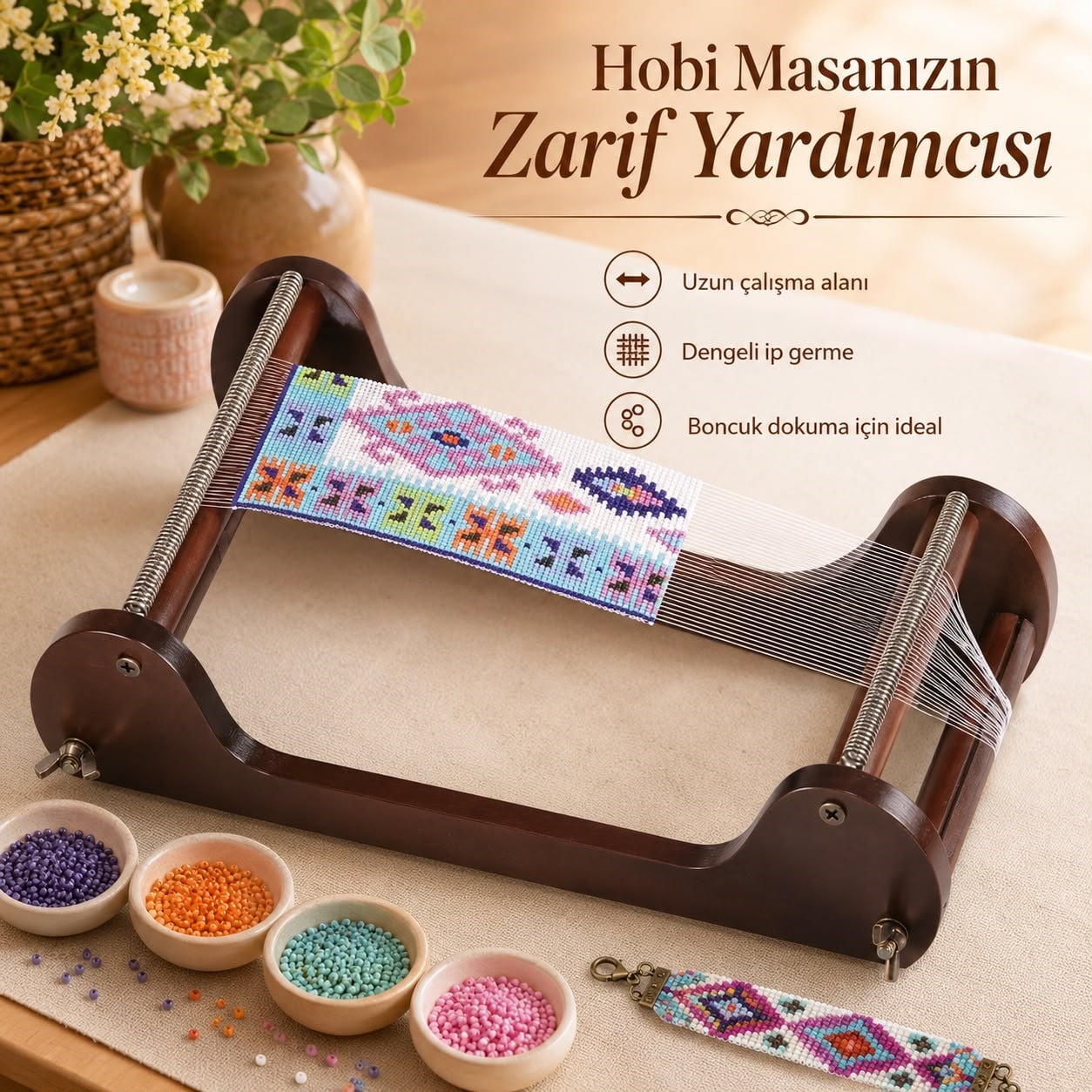 MIYUKI Bead Loom LM6 Tezgah