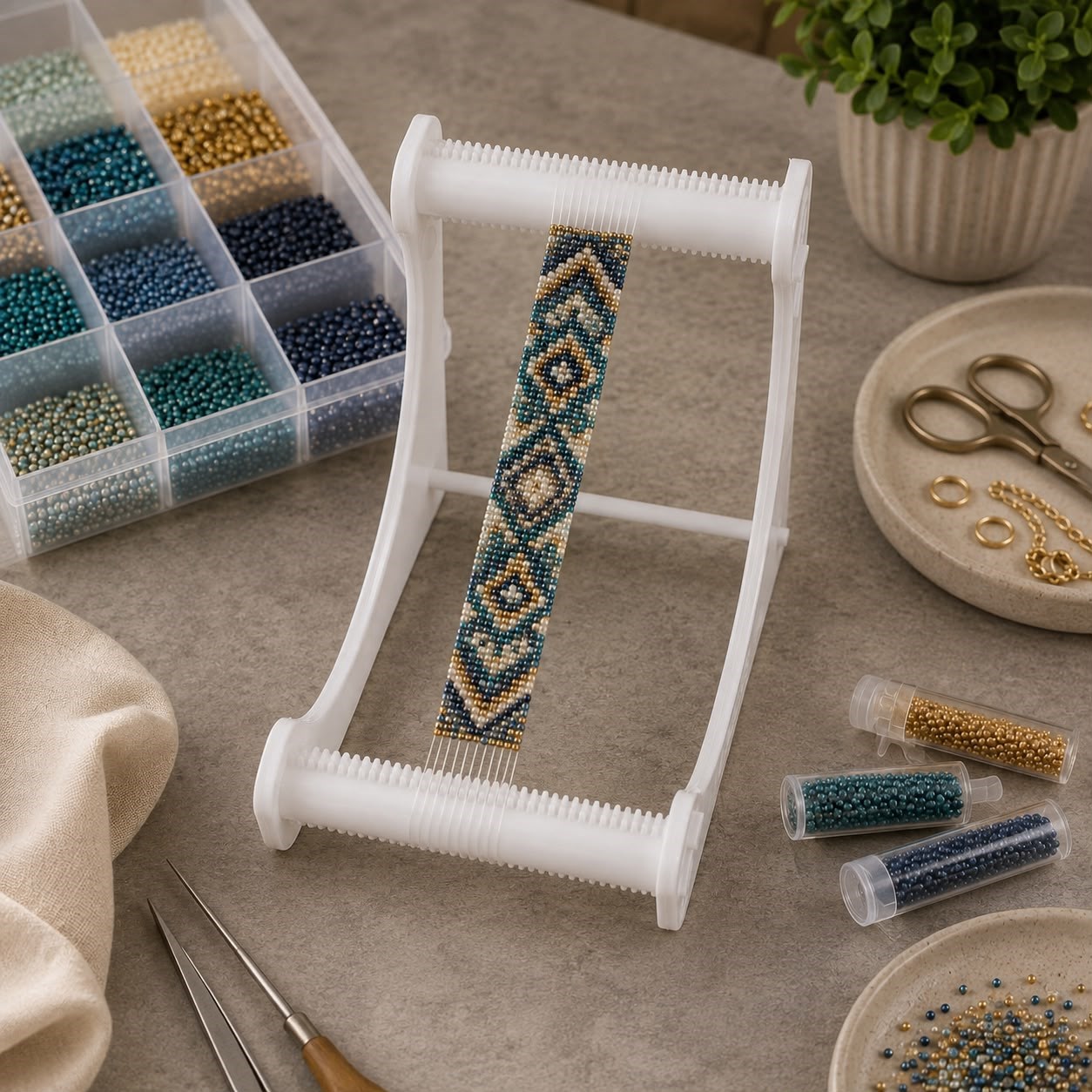 Motif Ustası 12.5x25 – Boncuk Dokuma Tezgahı No:2