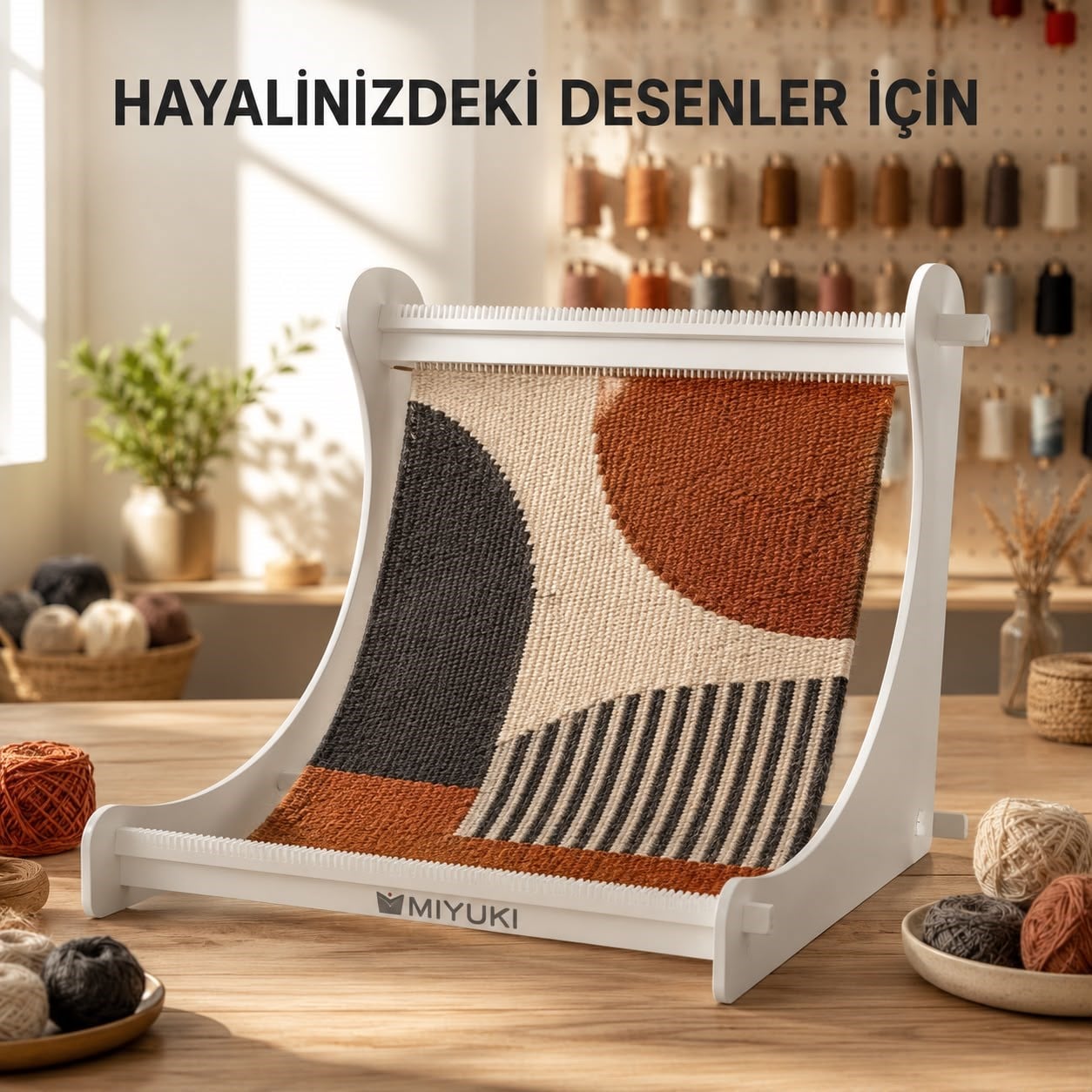 Motif Ustası 30x35 Mega Boy – Boncuk Dokuma Tezgahı No:3