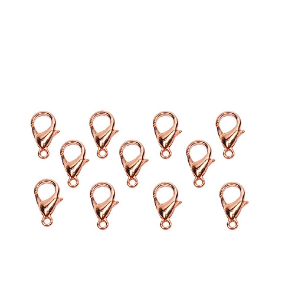 Papağan Klips Gold - Nikel 14x7 MM / 10 ADET Paket