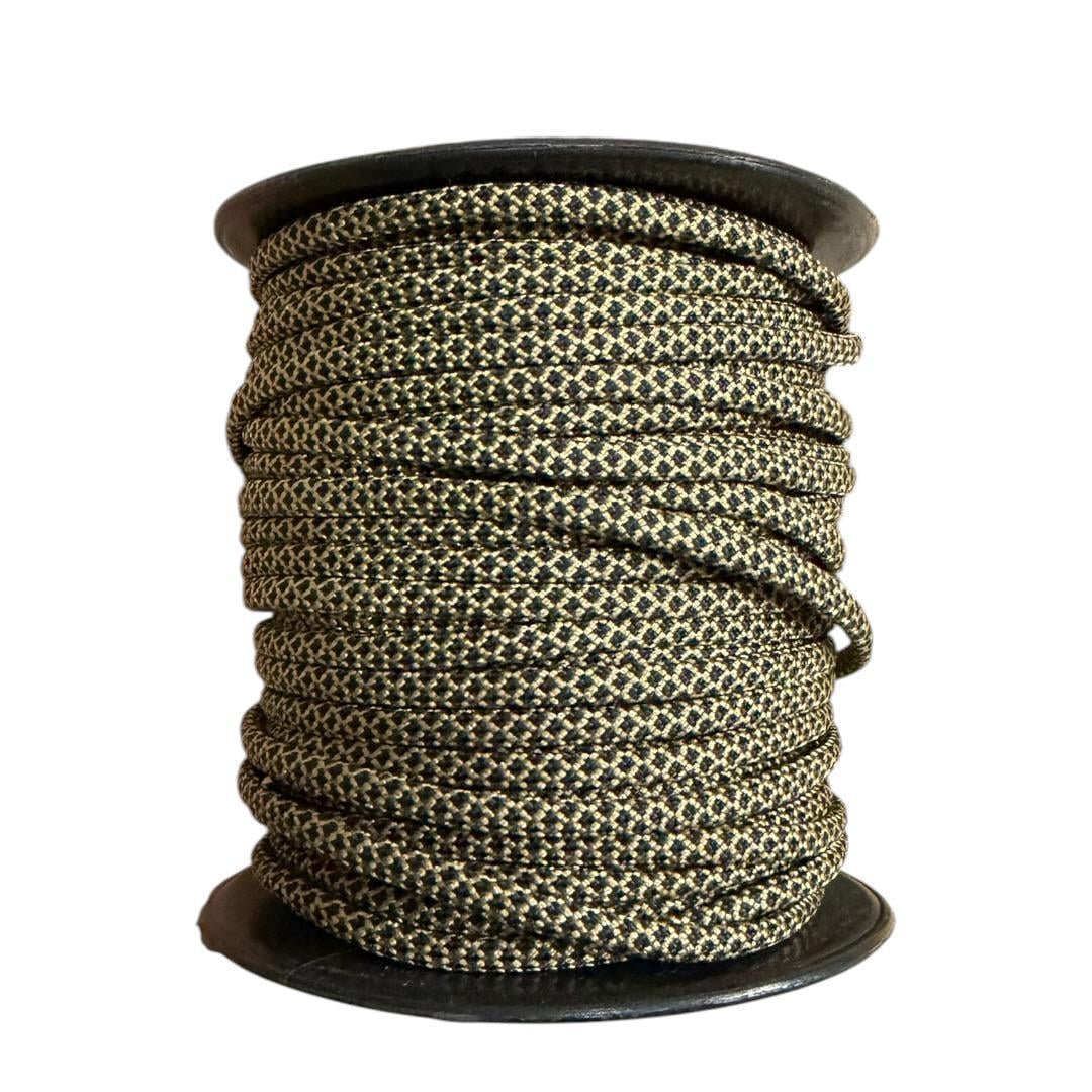 Paracord 3 MM Makrome İp - Alacalı Kare Haki
