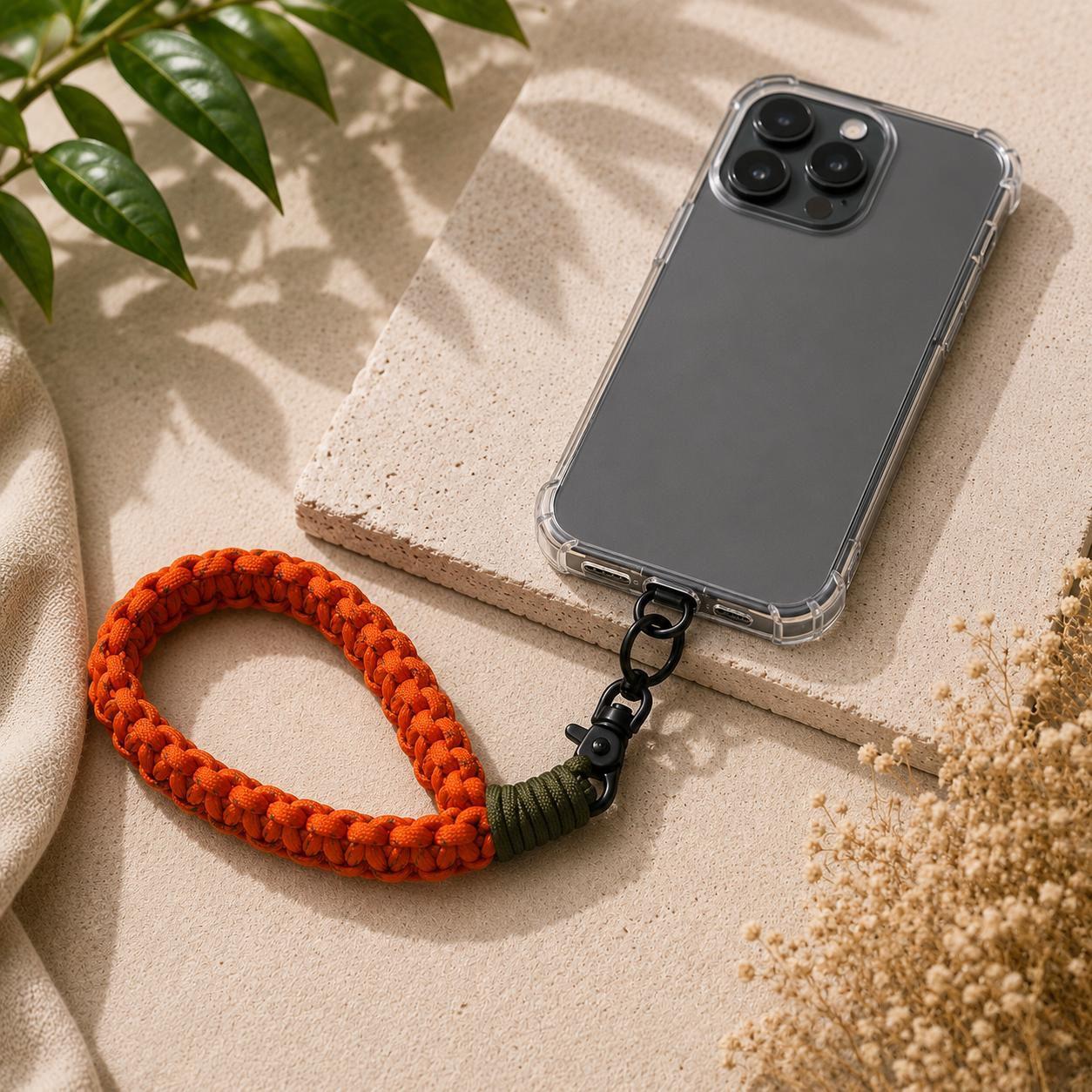 Paracord Outdoor Makrome Anahtarlık, Çanta Askılığı No:6