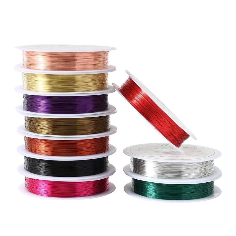 Paslanmaz 0.4 MM Çelik Renkli Teller 10 Adet - 100 Metre Bobin