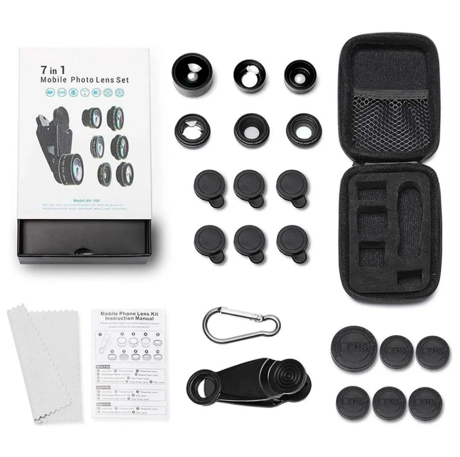 Powermaster PM-25951 Telefon Kamera 6'lı Set Lens Kiti