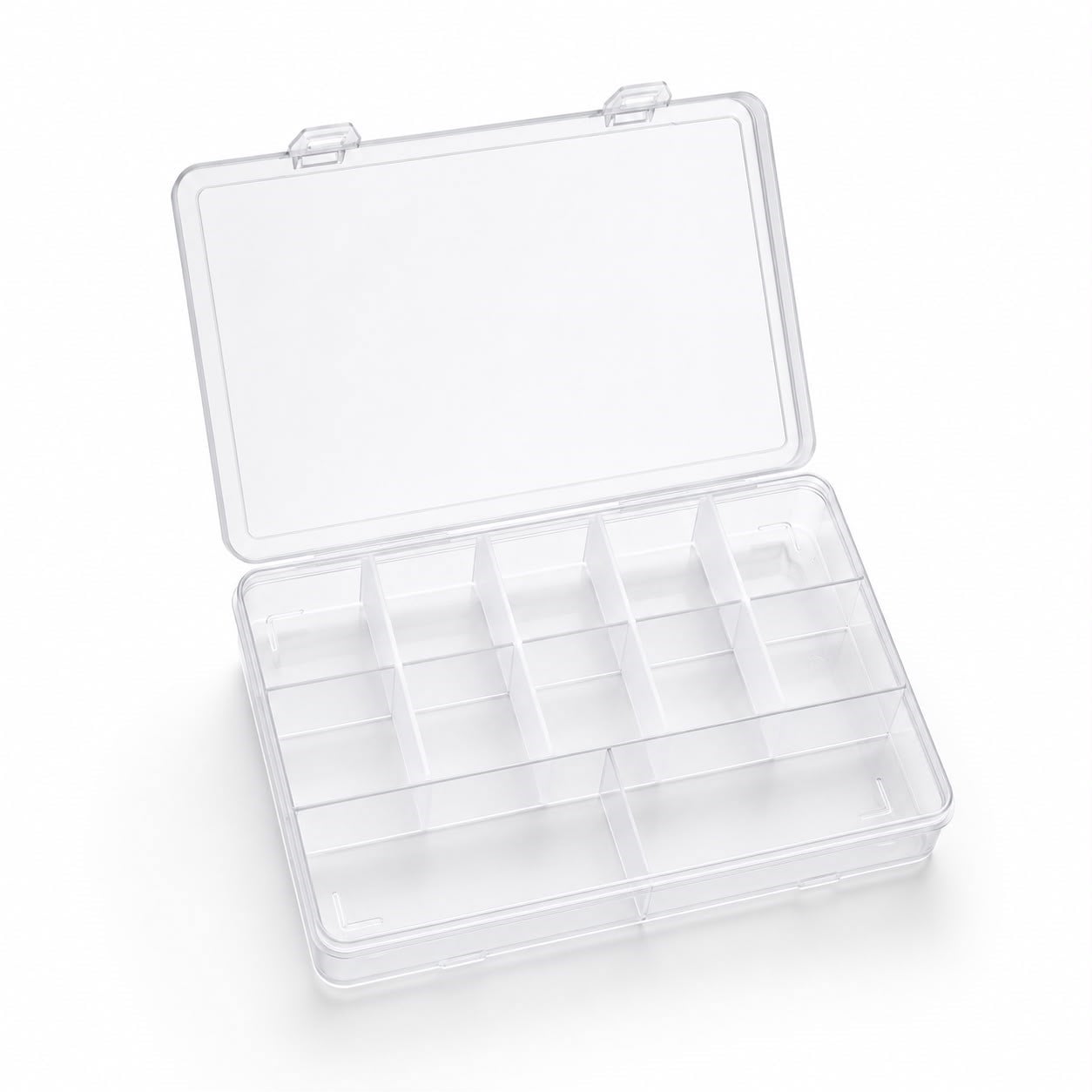 Şeffaf 12 Bölmeli Organizer 