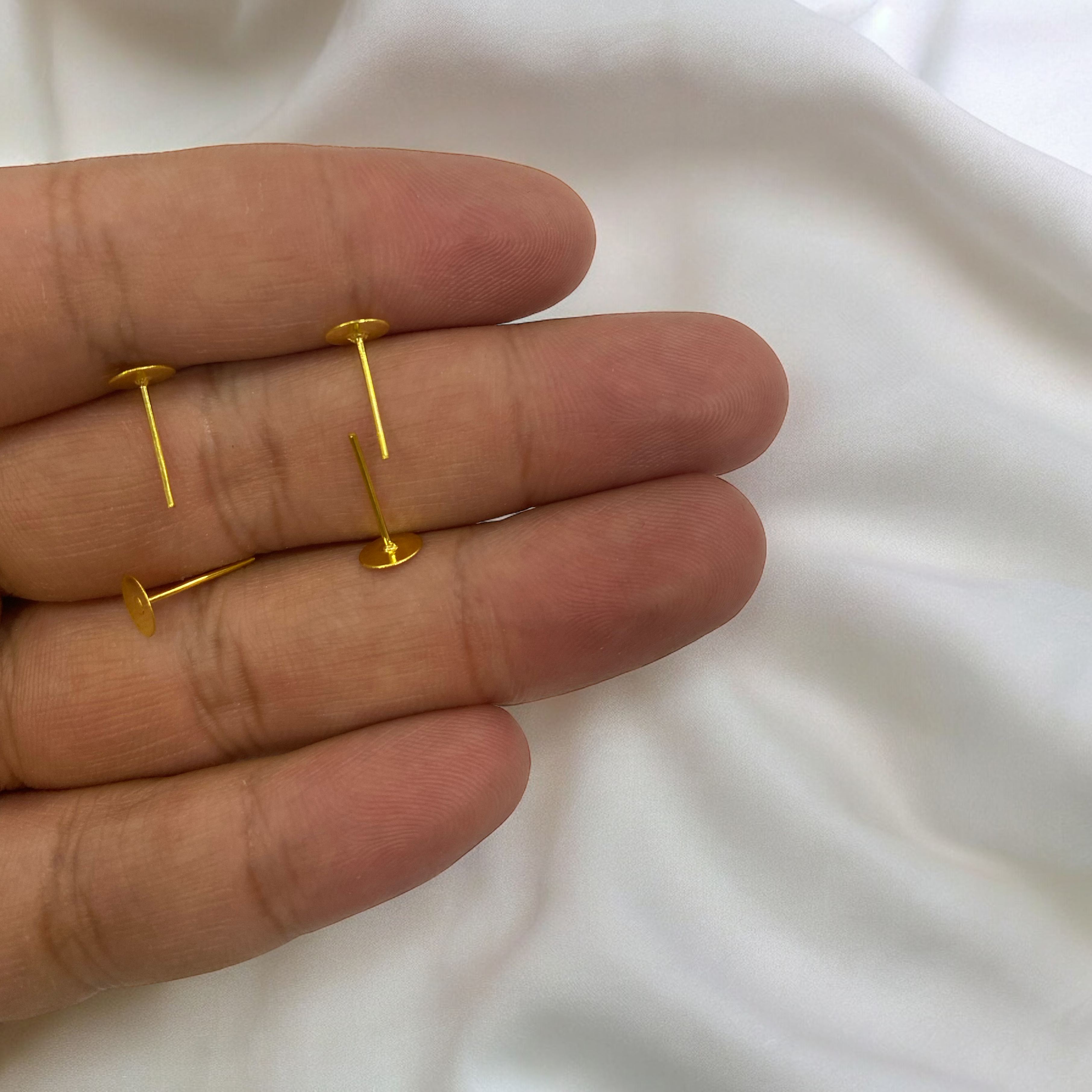Silikonlu 6 MM Küpe Klipsler / 5 ÇİFT Paket