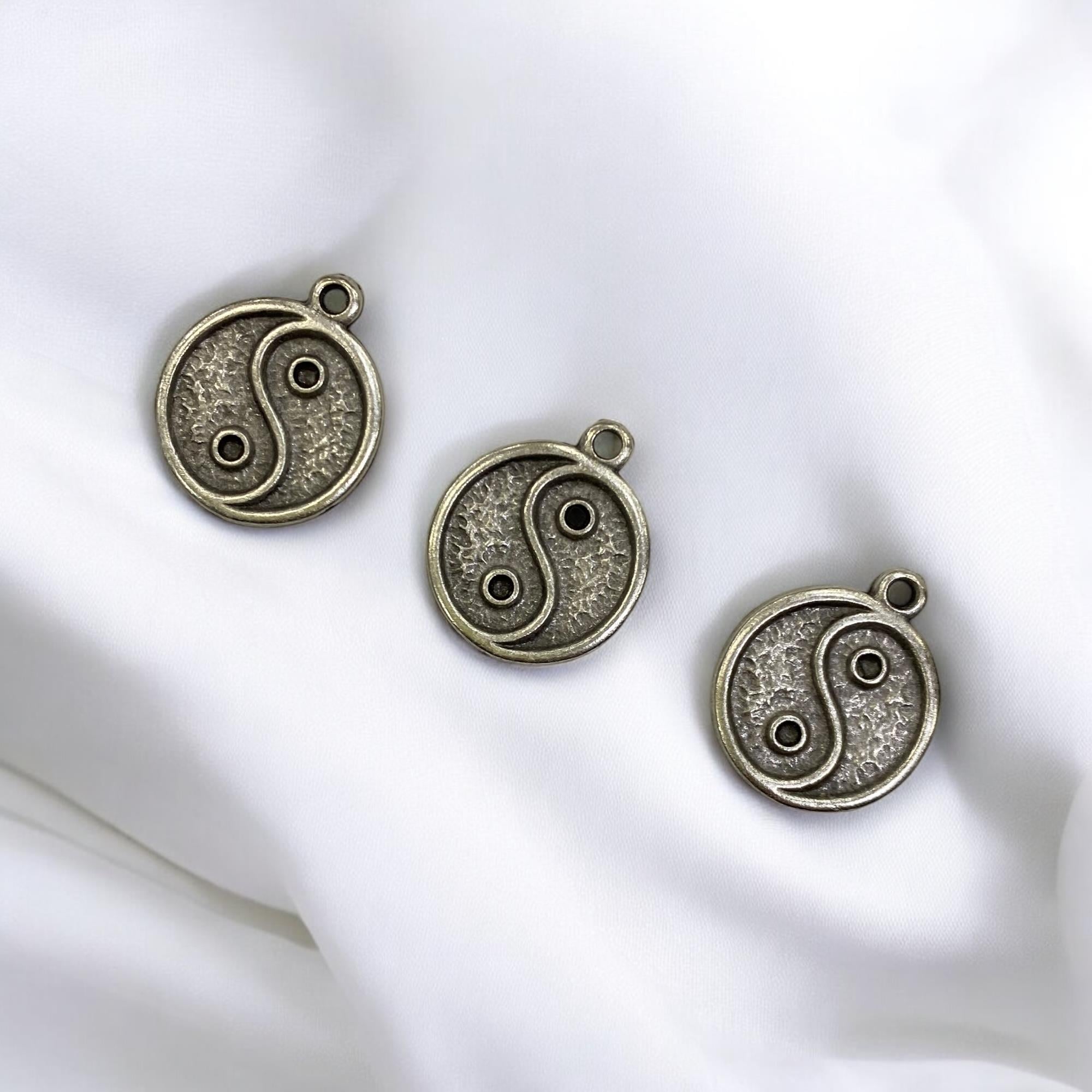 Silver Yin Yang Sallantı Uç