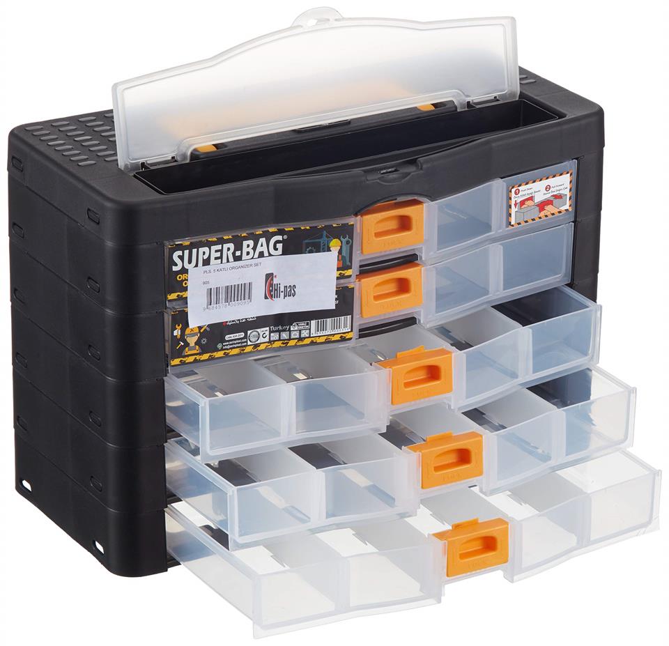 Super Bag 5 Çekmeceli Organizer Set