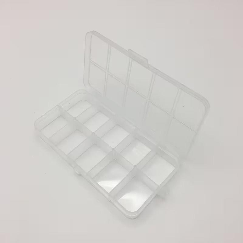 Takı Kutusu 10 Bölmeli Şeffaf