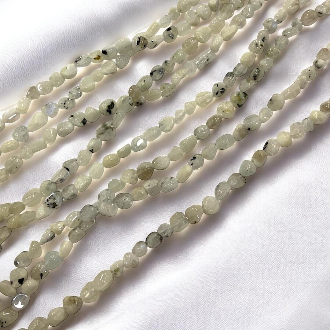 Tamburlu, Dizi Doğal Taş Dendritic Agate - Kristal Akik