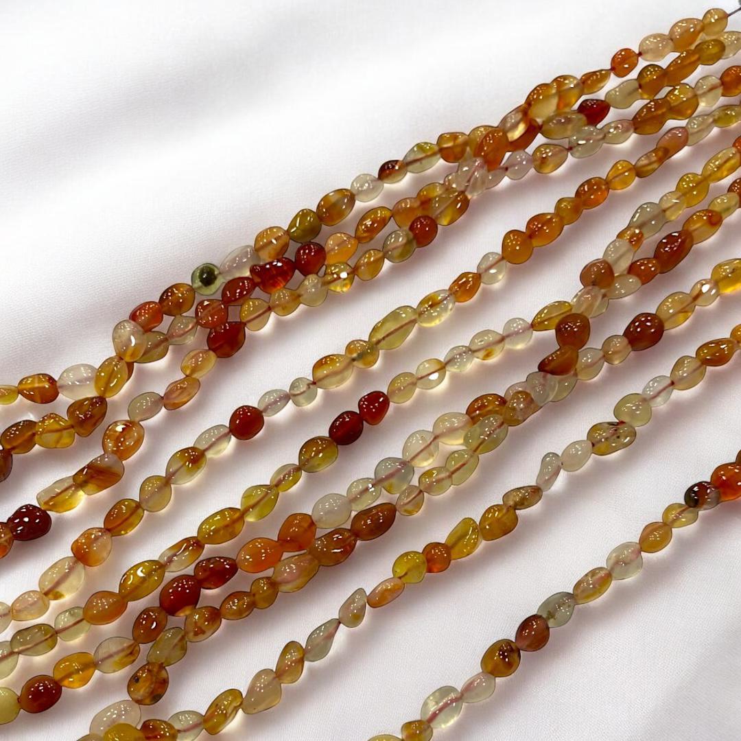 Tamburlu, Dizi Doğal Taş Karneol - Carnelian