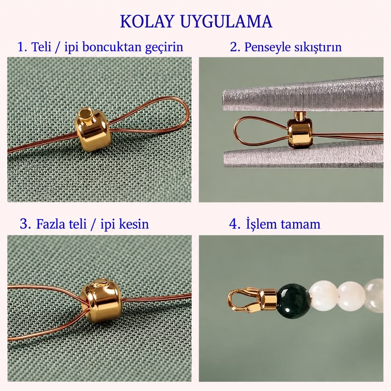 Tek Dokunuş - Çelik One Touch Çelik Sıkıştırmalı Durdurucu Kapama