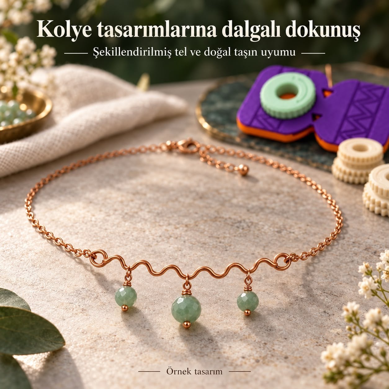 Tel Dalga Şekillendirme Seti – Tasarımlarınıza Hareket Katın