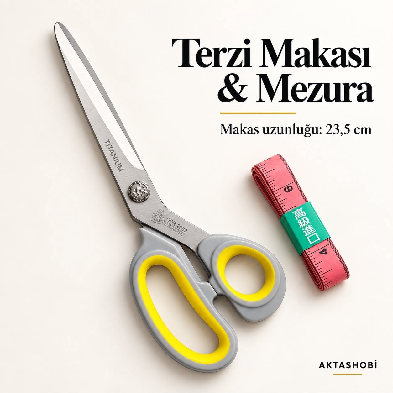 Terzi Makası ve Mezura Seti