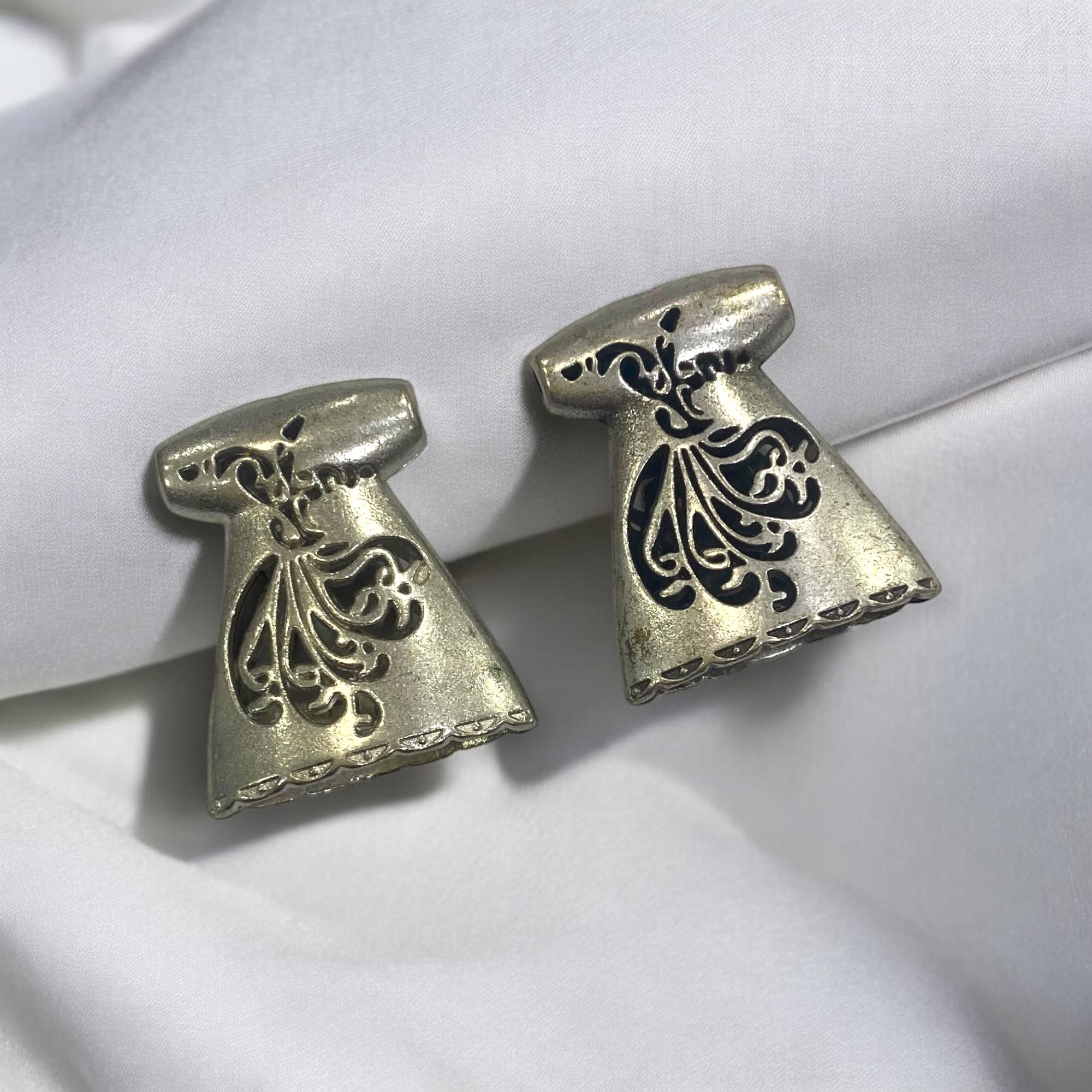 Tespih Kaftan Silver Semazen Oymalı