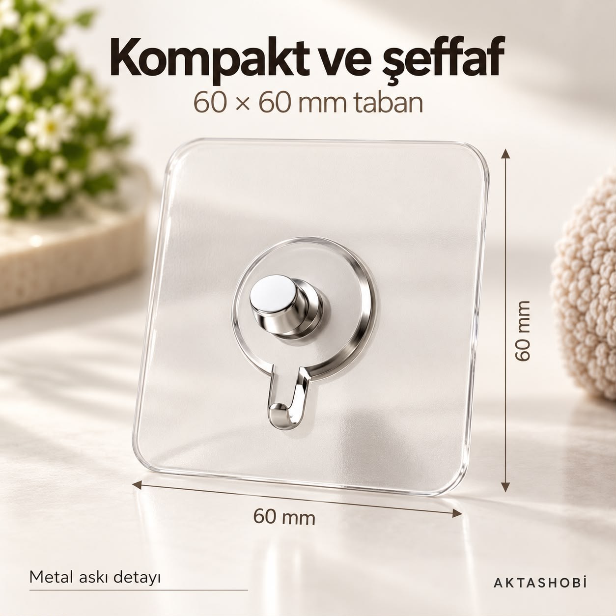 Ultra Güçlü Vantuzlu Askı