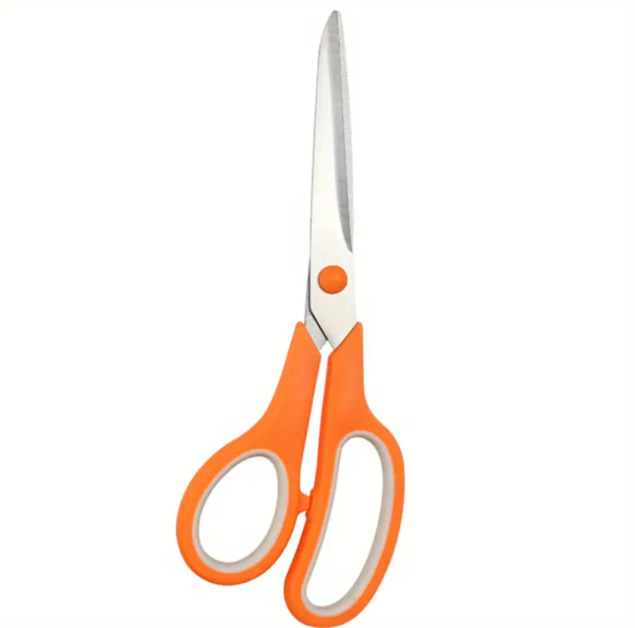 Ultra Sharp Turuncu Çok Amaçlı Makas - Ofis, Ev, Okul, Dikiş ve El Sanatları