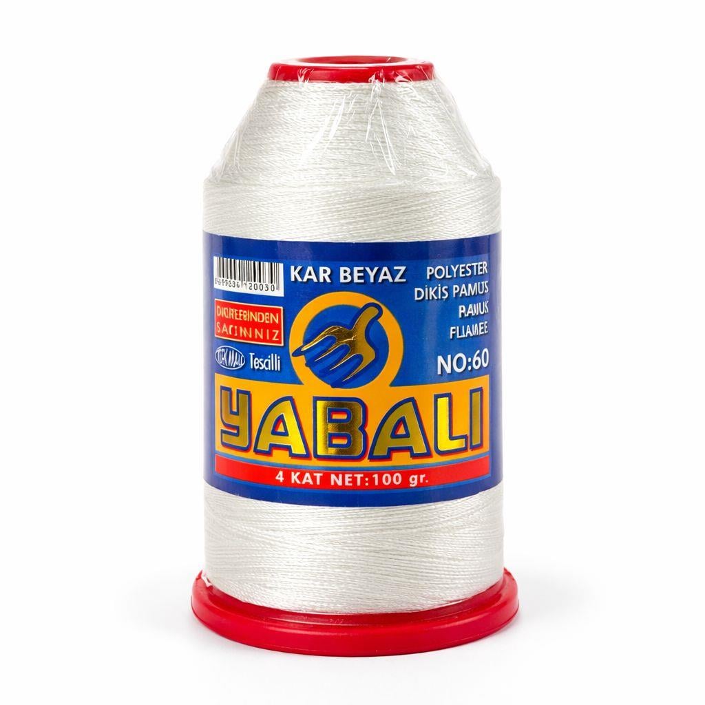 Yabalı Polyester Dikiş Dantel Nakış Iplikleri 100GR.