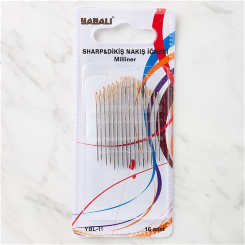 YABALI - Sharp Dikiş Nakış İğnesi