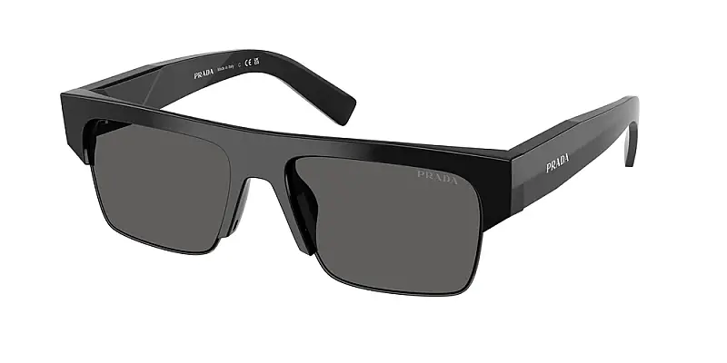 PRADA 0PR D12SU 16K20Z 55 Erkek Güneş Gözlüğü %100 Orijinal ve Distribütör Garantili