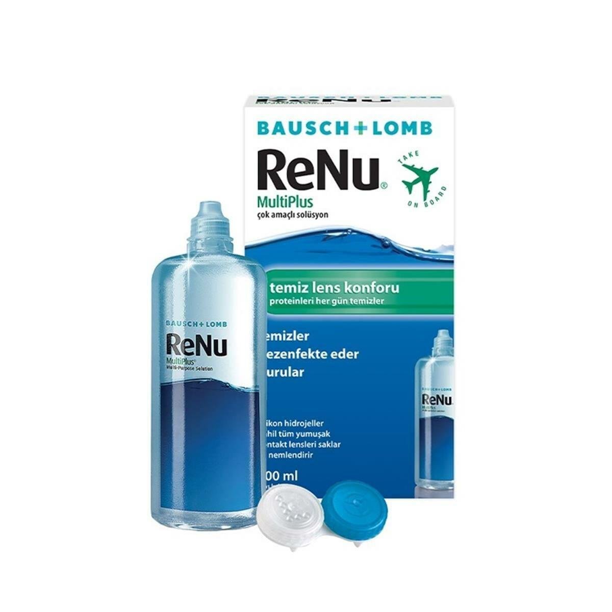 RENÜ MULTİPLUS 100ML Lens Solüsyonu Bu Ürüne Özel 9 Taksit İmkanı Sizinle!