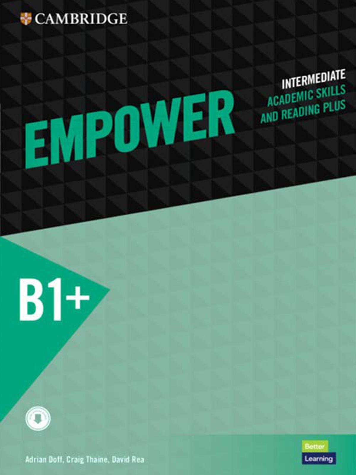 Empower Intermediate/B1+ Student's Book with Digital Pack, Academic Skills and Reading Plus (Cambridge English Empower)