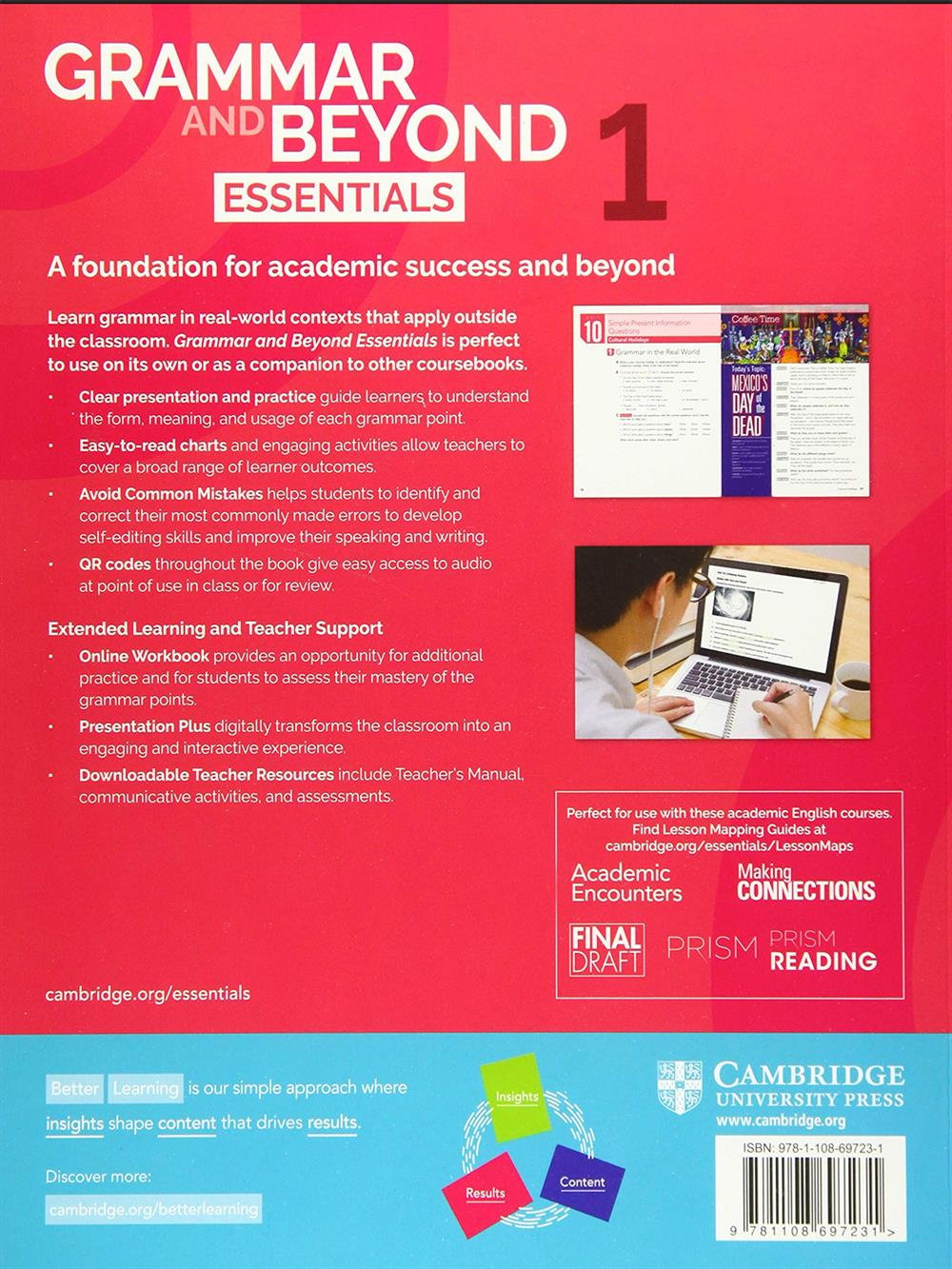 Grammar and Beyond Essentials Level 1 Student's Book with Online Workbook