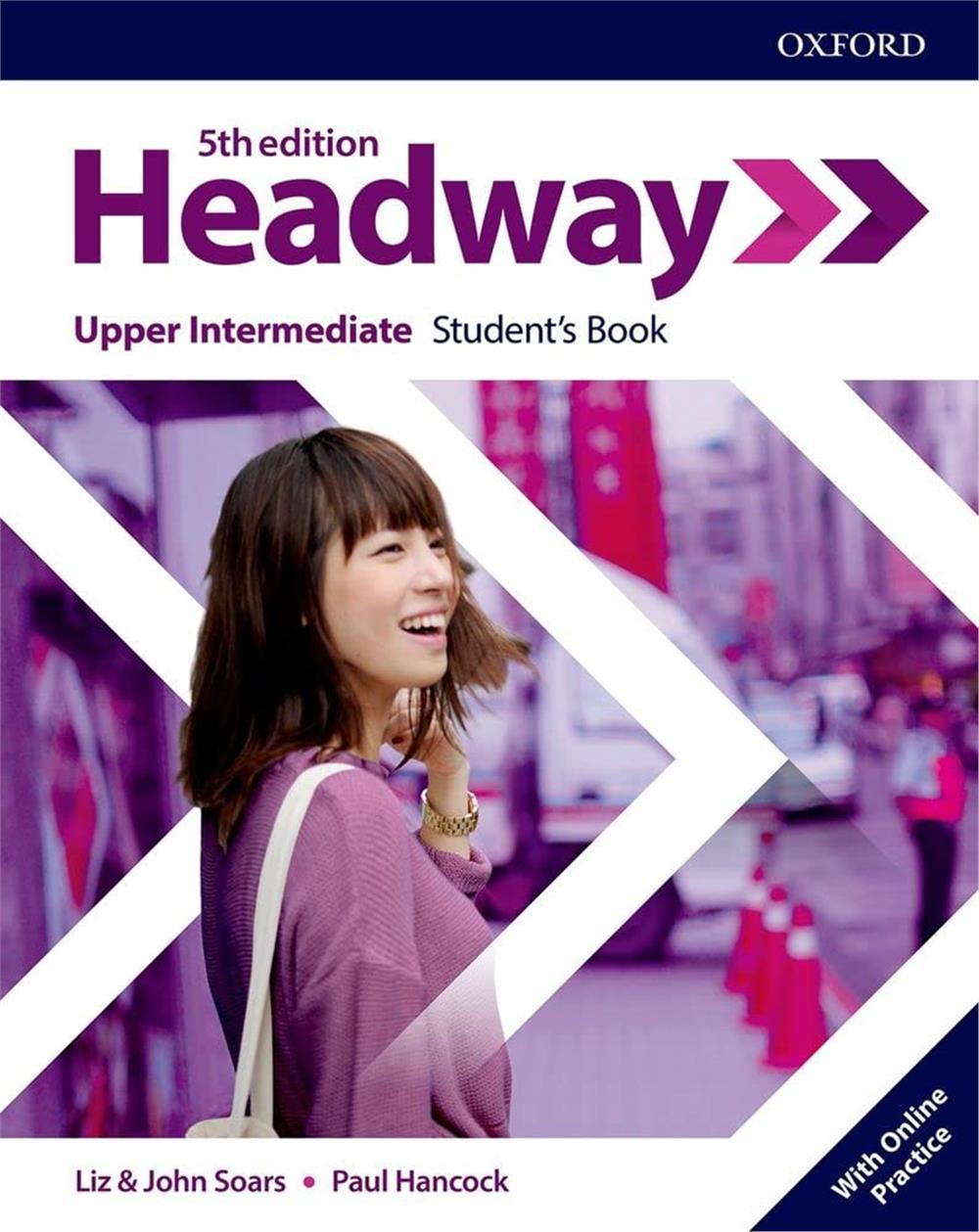 Headway Upper-Intermediate Students Book with Online Practice + Workbook without Key (5.Edition)