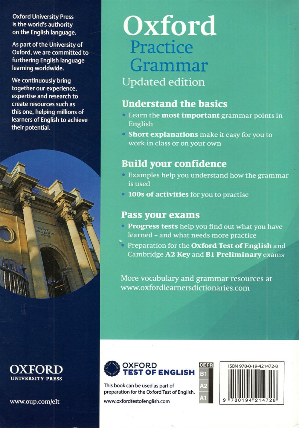 Oxford Practice Grammar Basic with Answers