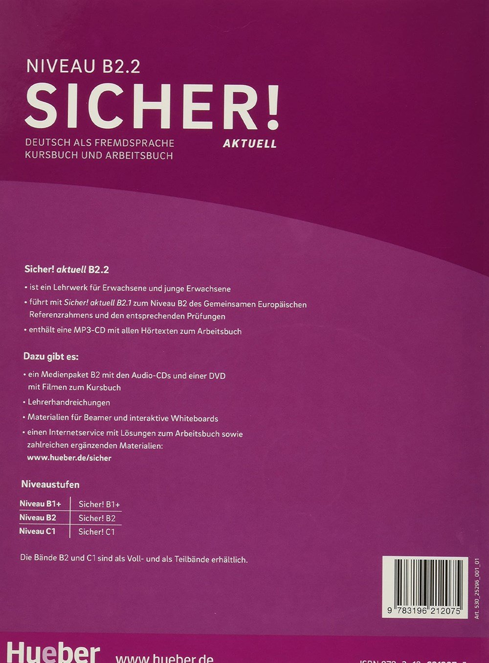 Sicher! aktuell B2.2: Deutsch als Fremdsprache / Kurs- und Arbeitsbuch mit MP3-CD zum Arbeitsbuch